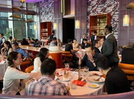 Networking over lunch